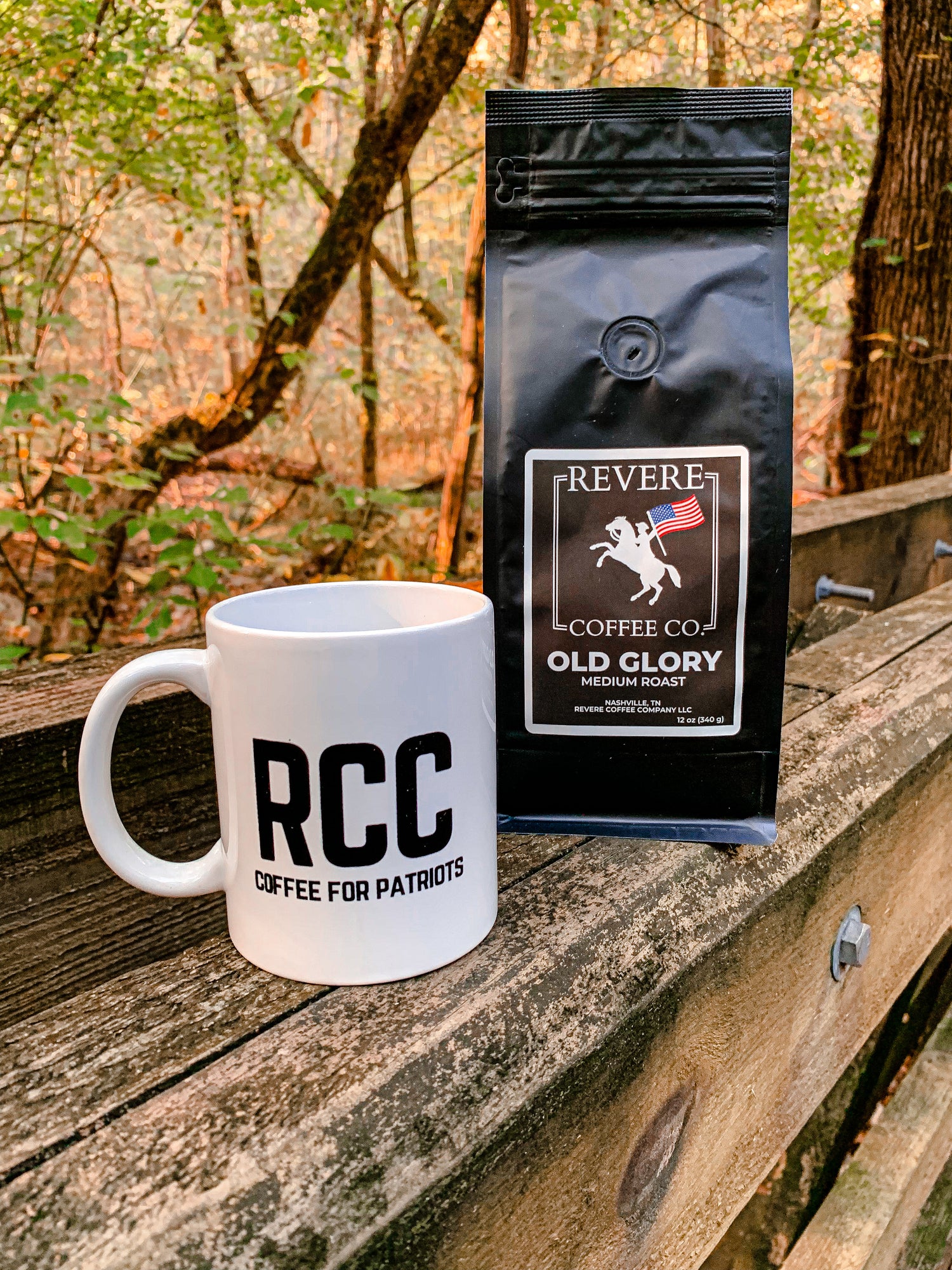 Revere Coffee Co Flag 16 oz. Ree Vacuum Insulated Stainless Steel Tumbler