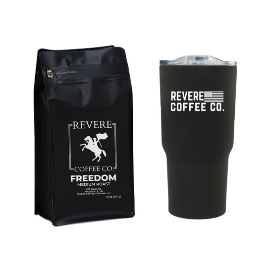 Revere Coffee Co Flag 16 oz. Ree Vacuum Insulated Stainless Steel Tumb –  Revere Coffee Company