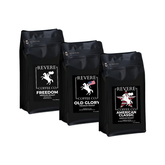 Medium Roast Bundle: Freedom, Old Glory, and American Classic